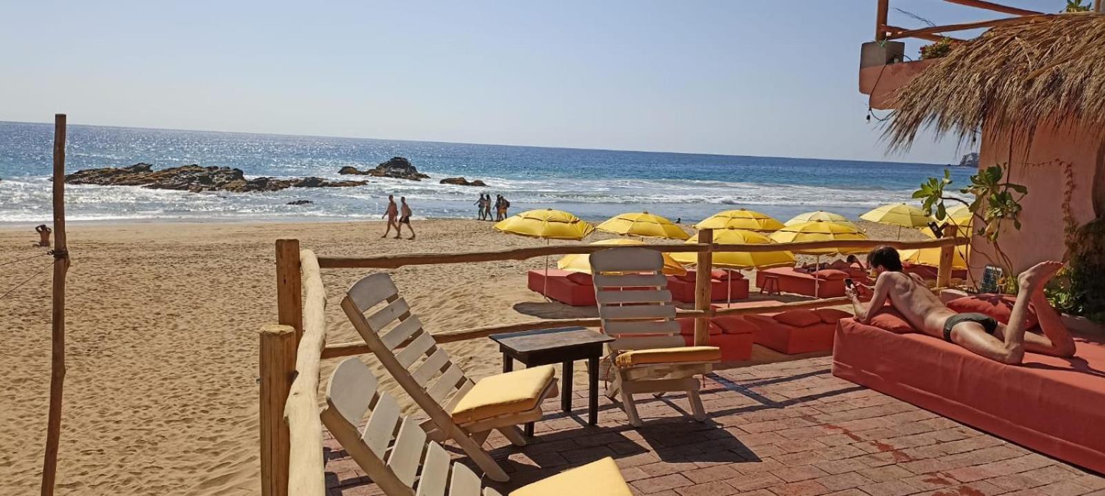 Sebastian De Los Milagros Zipolite Exterior foto